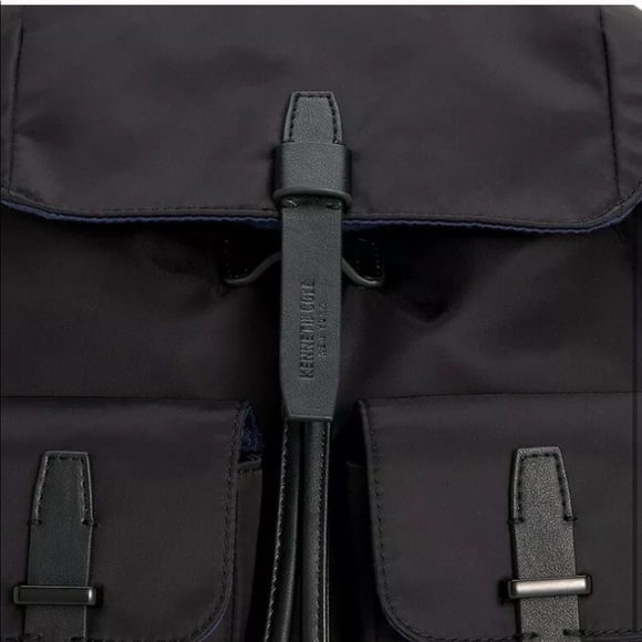 Kenneth Cole Nylon Water Resistant Backpack NWOT - Picture 2 of 4